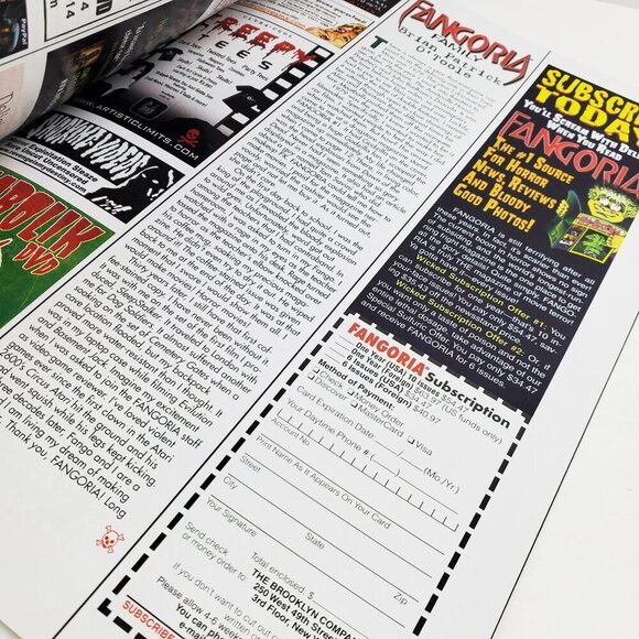 Fangoria Magazine #284 Clive Barker June 2009 30th Anniversary Old Stock Unread - Picture 10 of 11